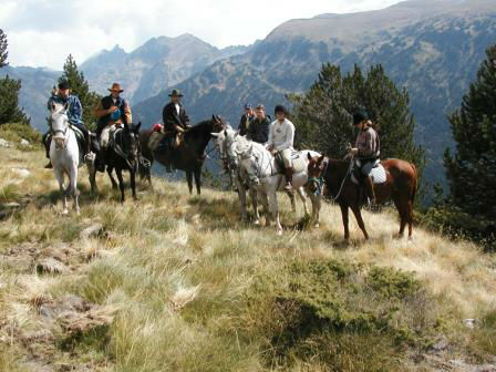 Excursión con caballos y ponis en Andorra. Irconniños.com